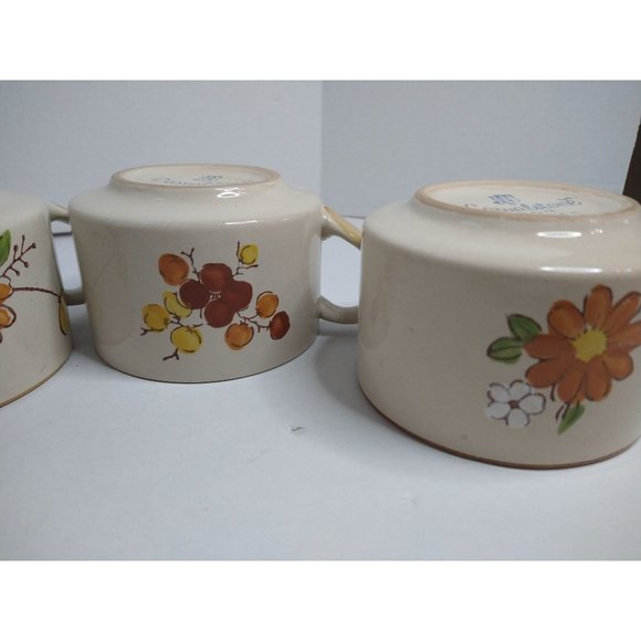 StoneCrest Autumn Glory Soup Mug Cup Vintage, Korea Casualstone, JMP - Picture 6 of 10